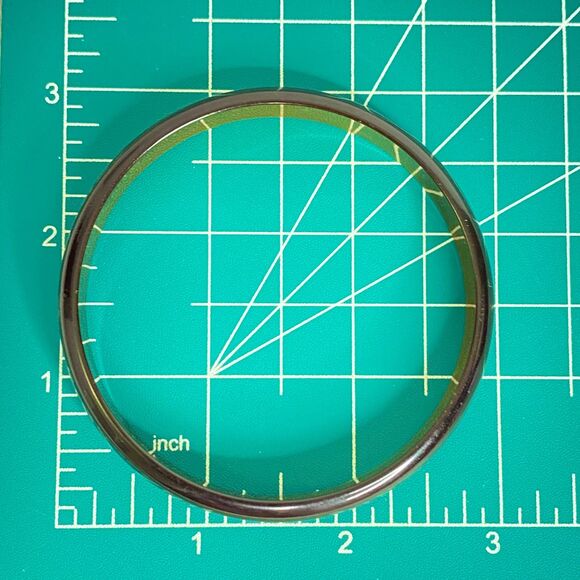 Moonglow Bangle Bracelet Golden Brown Lightweight - Picture 8 of 9